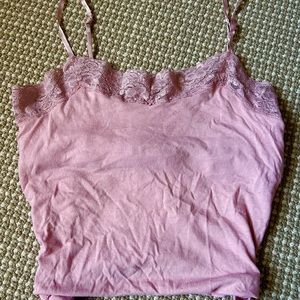🌙Vinatge y2k Aeropostale lace tank!